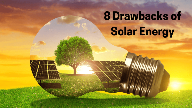 Drawbacks of Solar Energy