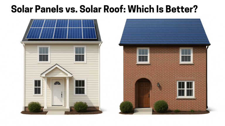 Solar Panels vs. Solar Roof