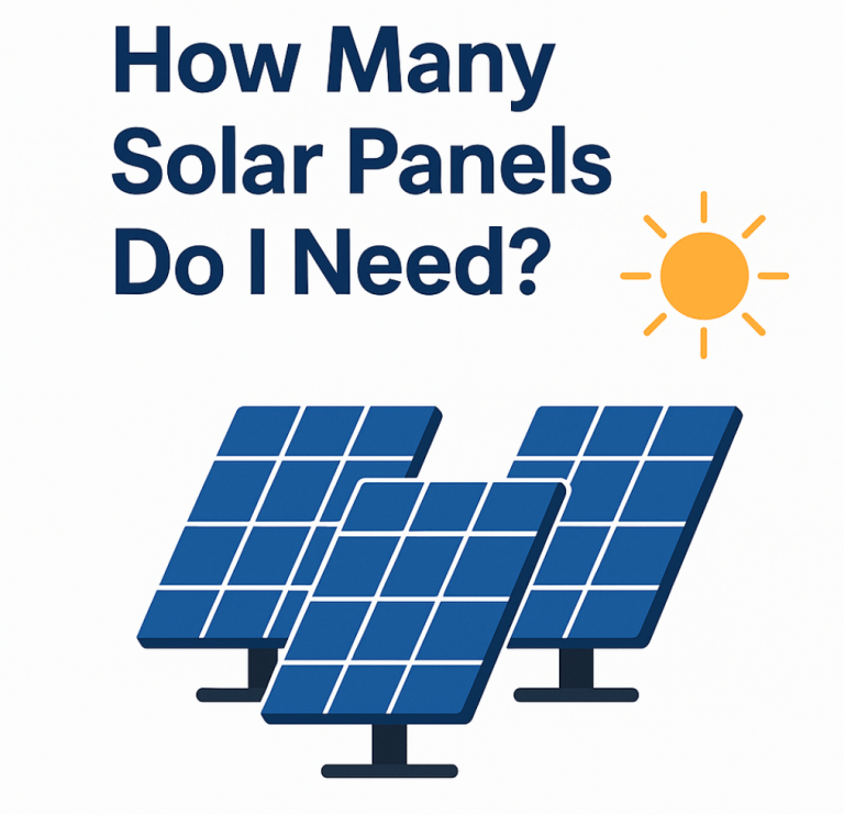 How Many Solar Panels Do I Need?
