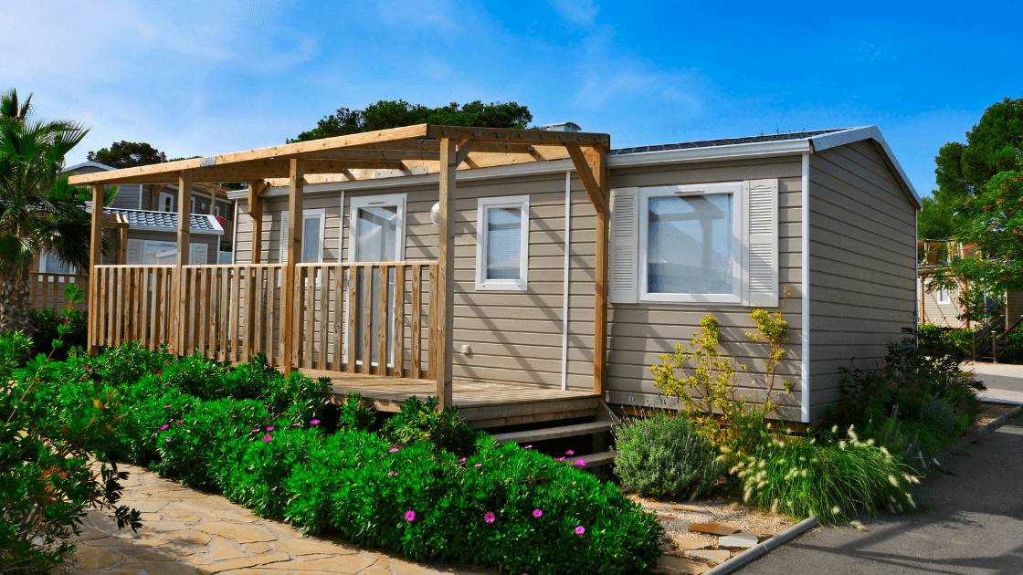 Solar panels for mobile homes